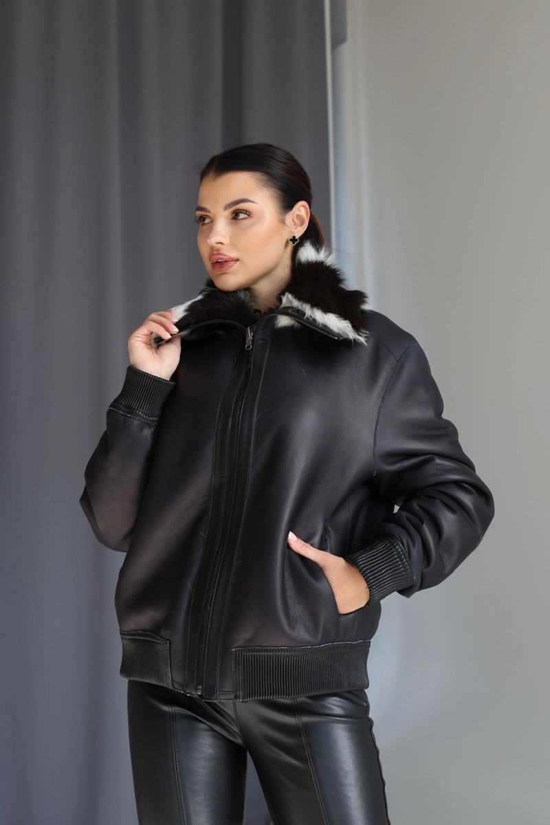 Double-sided sheepskin coat Tuscany