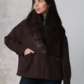 Premium coat crafted from Italian Marini fabric
