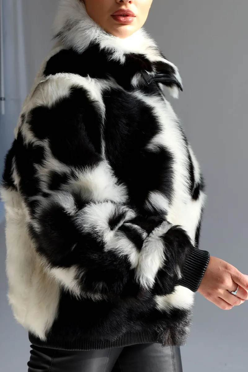 Double-sided sheepskin coat Tuscany