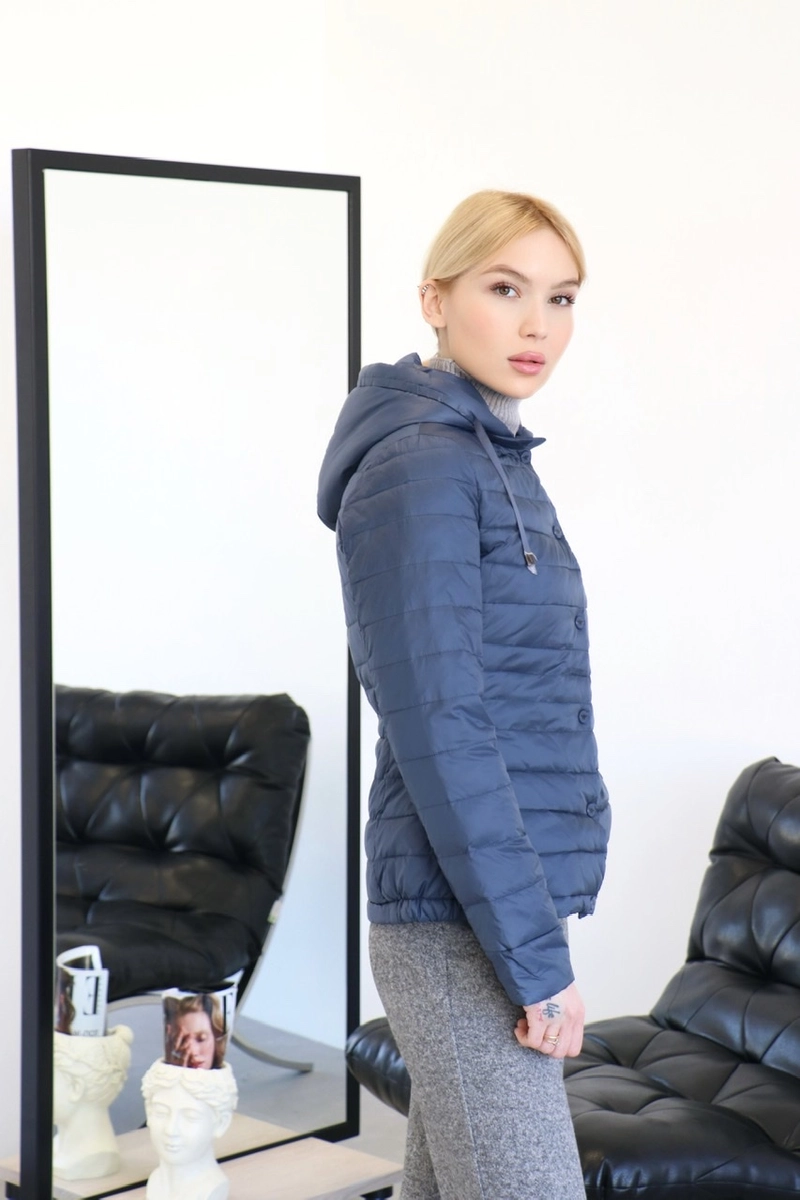 Демисезонная куртка в цвете jeans 