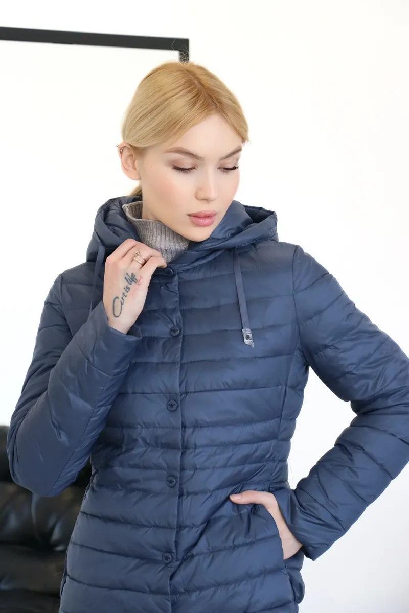 Демисезонная куртка в цвете jeans 