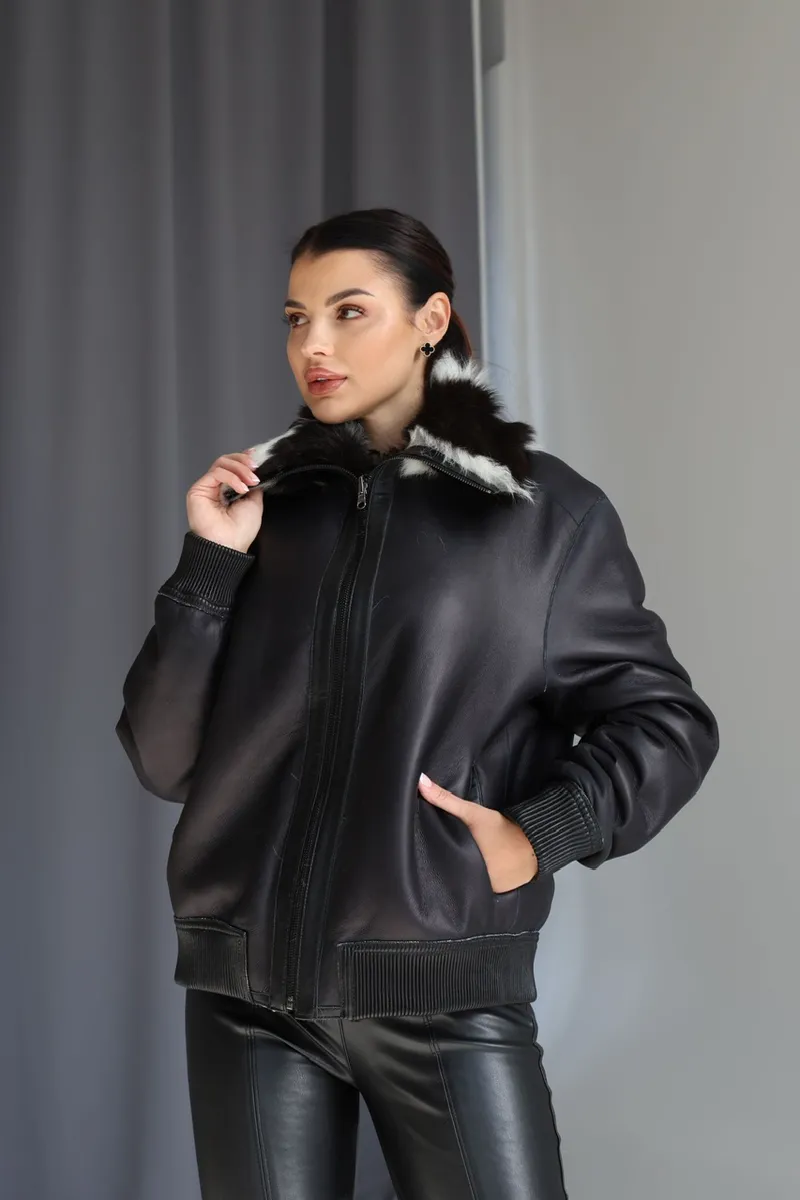 Double-sided sheepskin coat Tuscany
