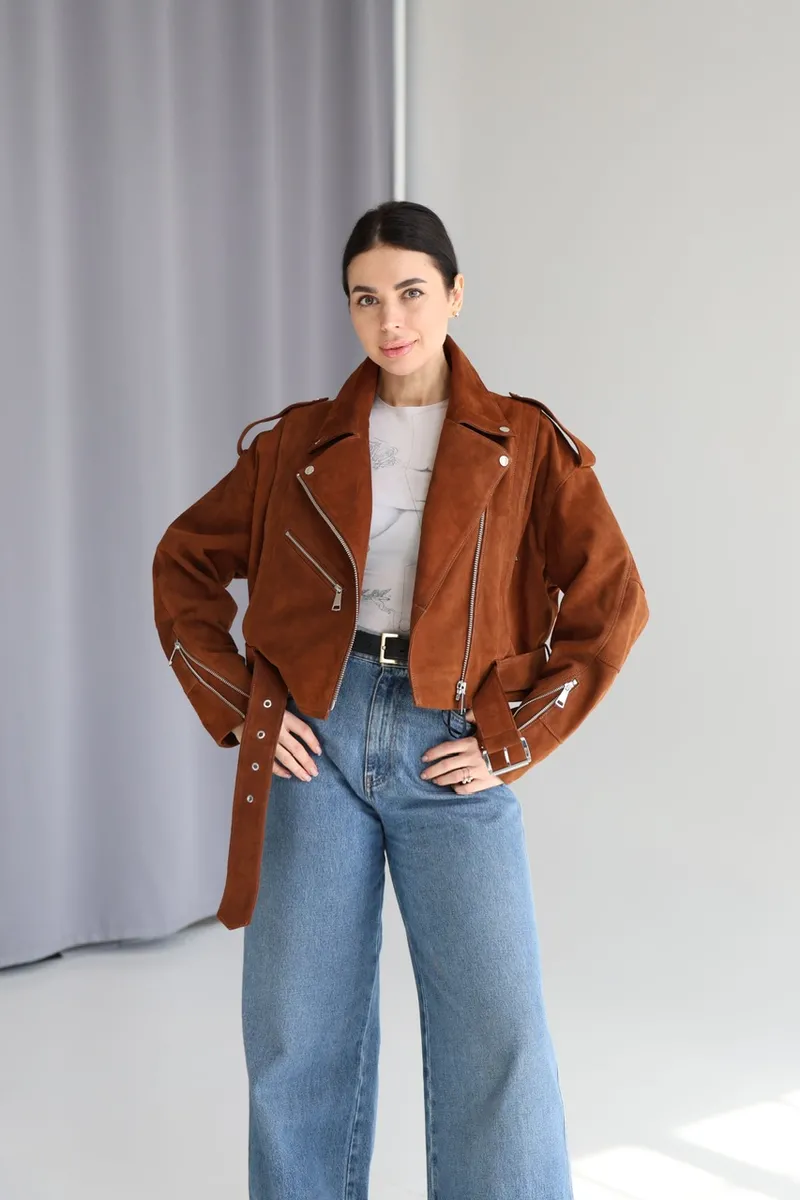 Whiskey Suede Jacket
