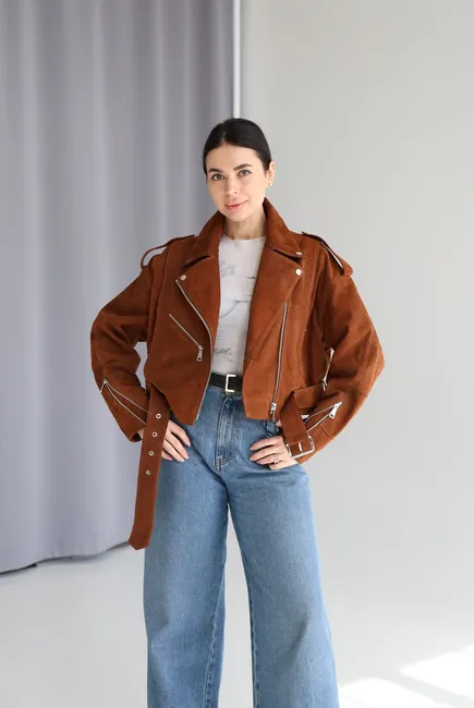 Whiskey Suede Jacket