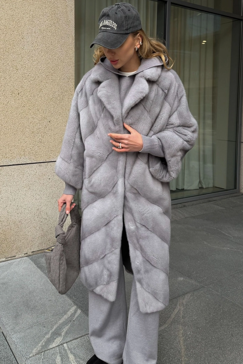 Luxurious mink coat