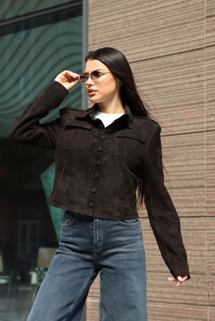 Elegant Suede Jacket
