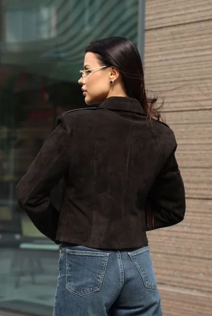Elegant Suede Jacket