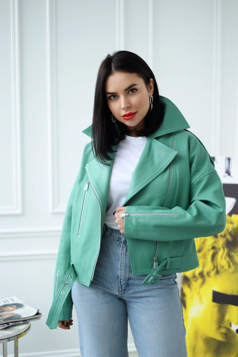 Косуха у кольорі Tiffany
