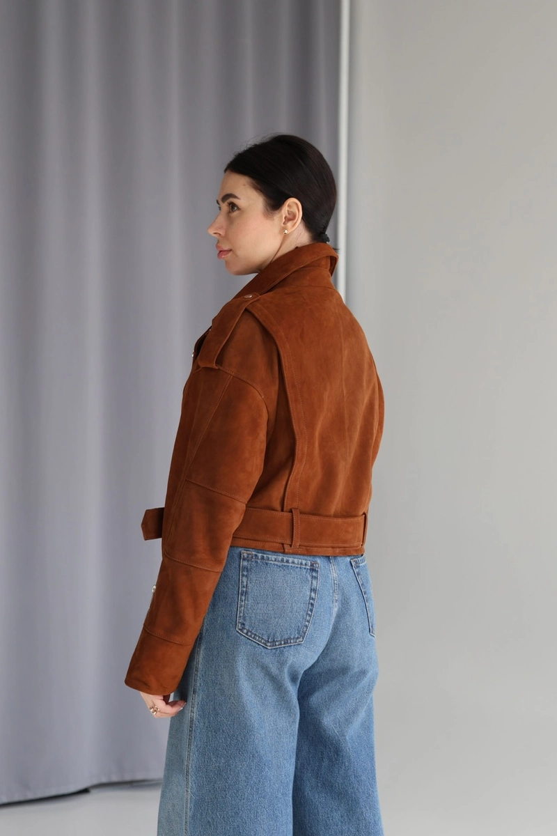 Whiskey Suede Jacket