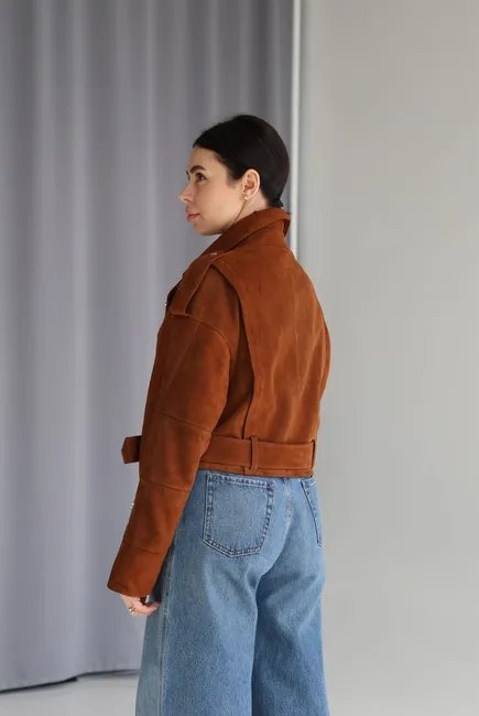 Whiskey Suede Jacket