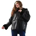 Дублянка із овчини merino з капюшоном 