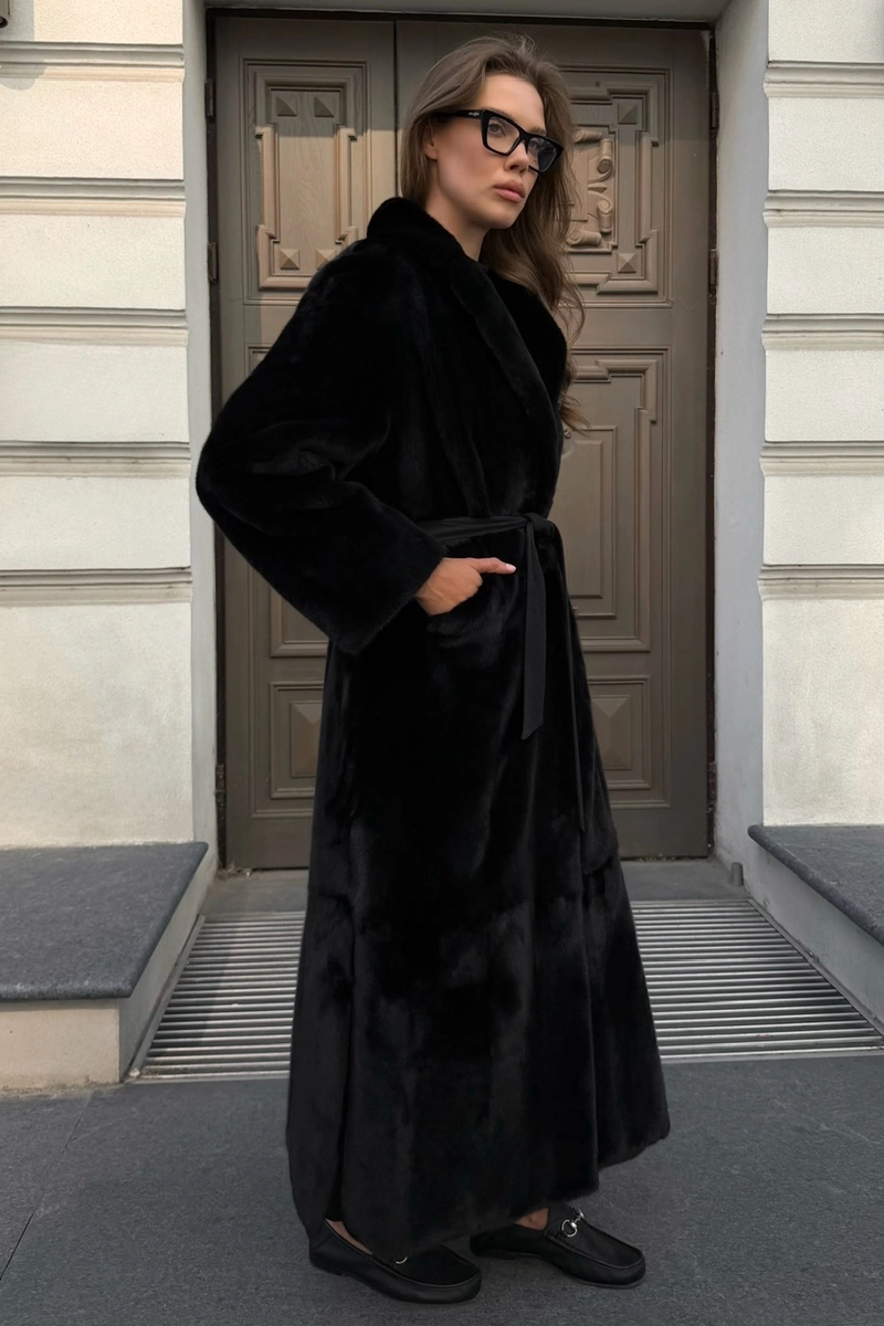Manzari premium mink fur coat 
