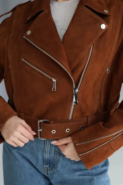 Whiskey Suede Jacket