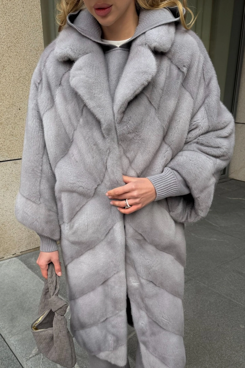 Luxurious mink coat