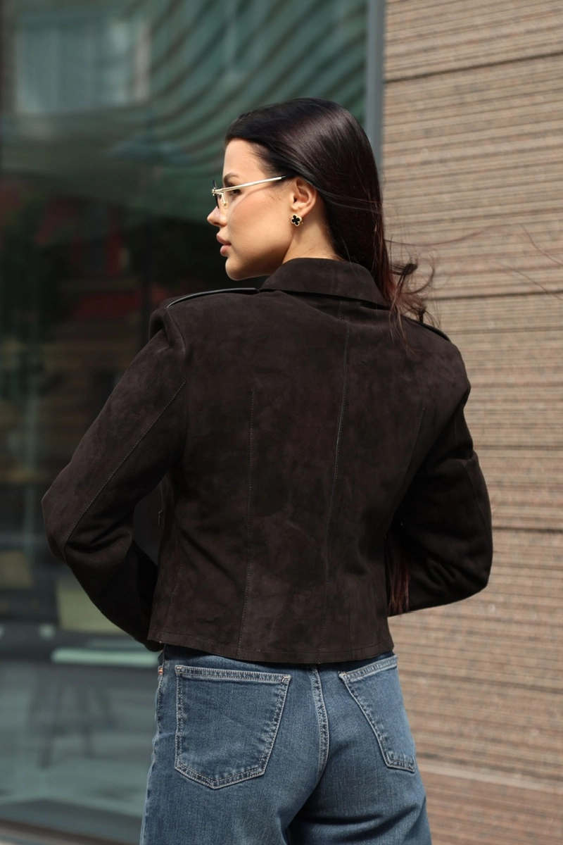 Elegant Suede Jacket