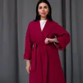 Пальто у кольорі фуксія 