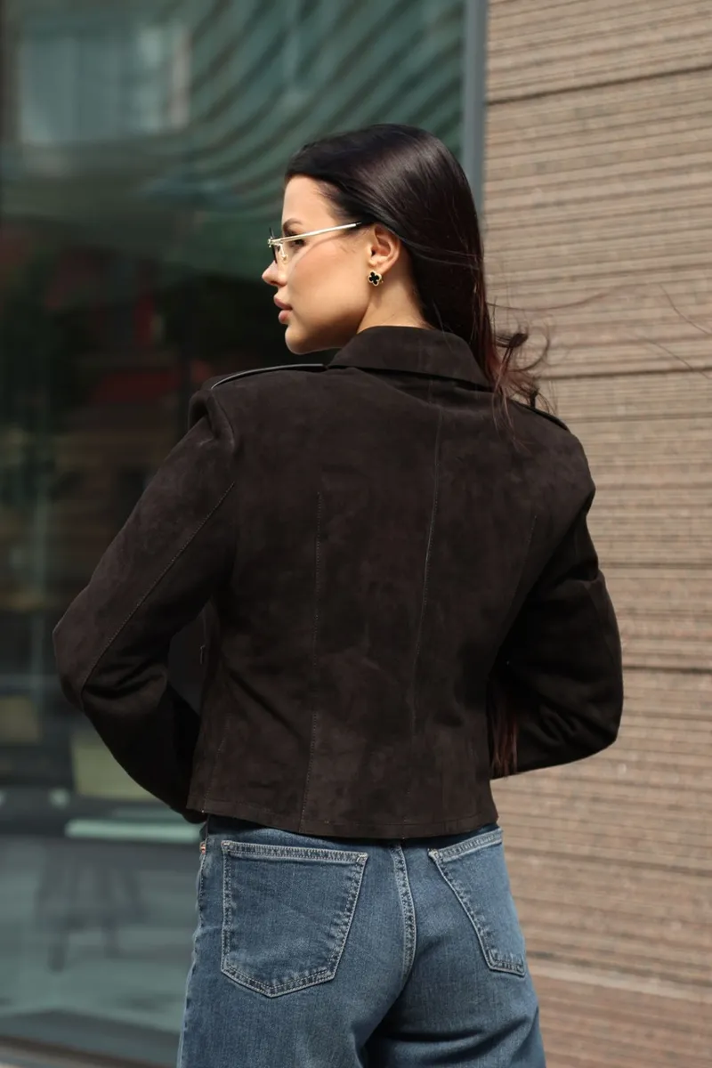 Elegant Suede Jacket