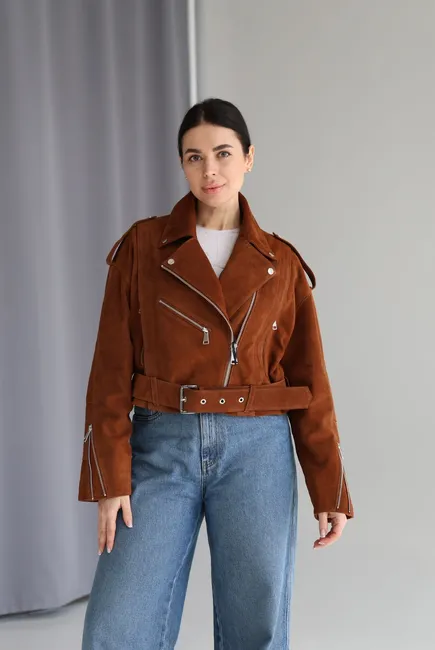 Whiskey Suede Jacket
